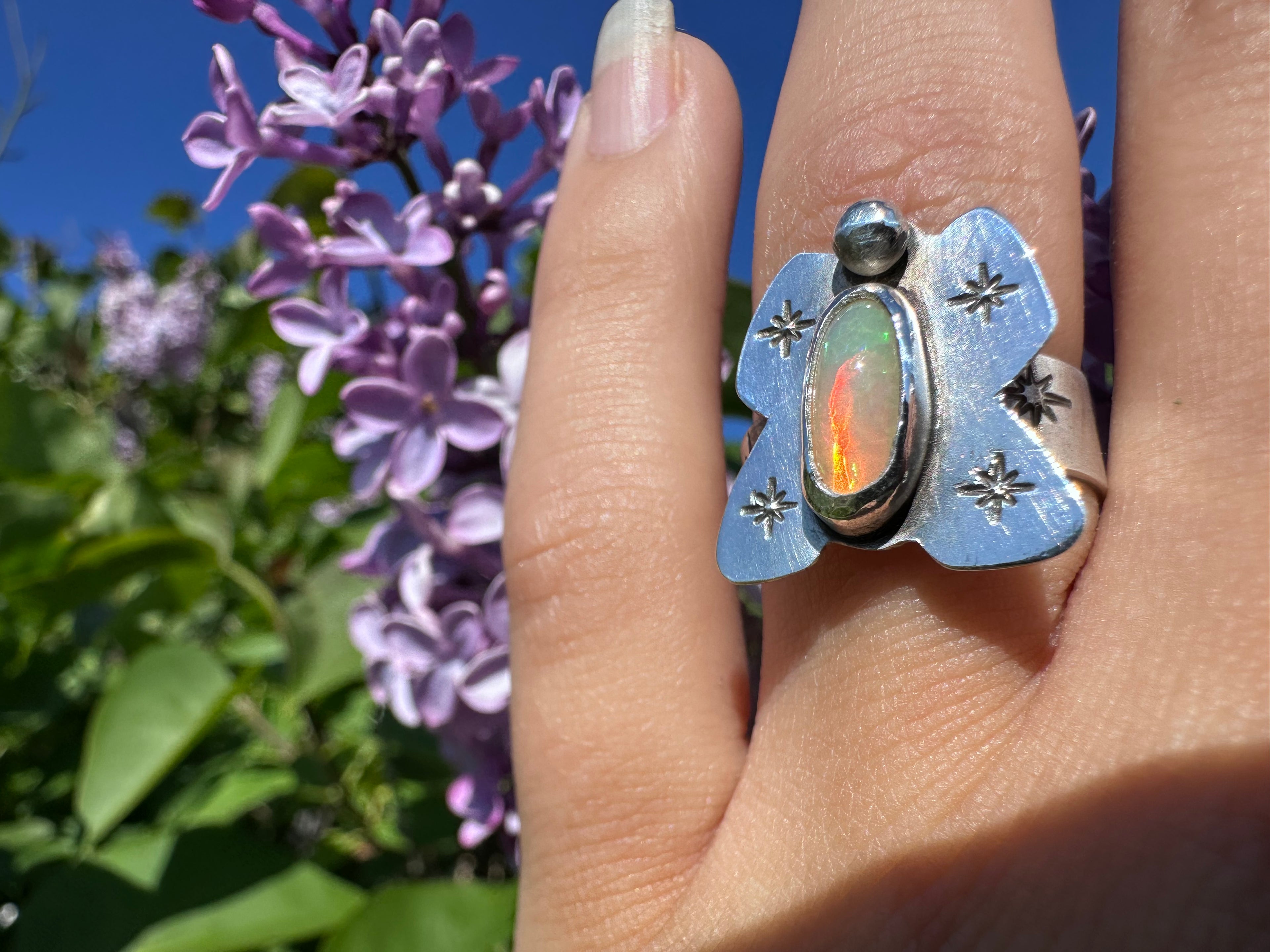 Celestial Butterfly Ring