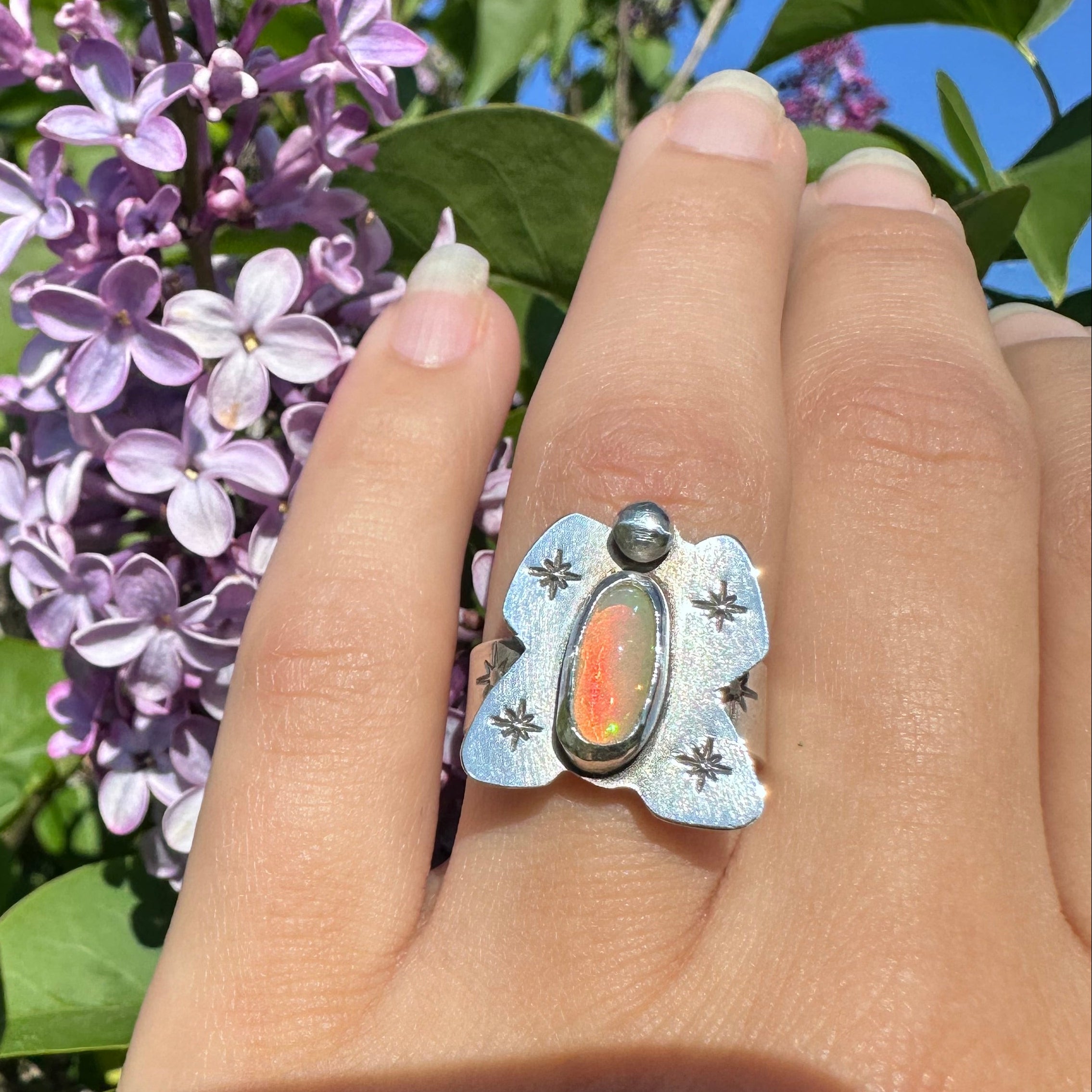Celestial Butterfly Ring