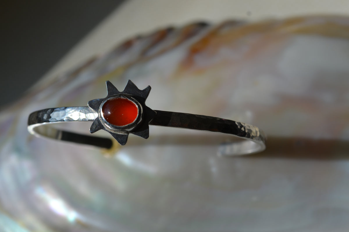 Estrella Carnerlian Cuff