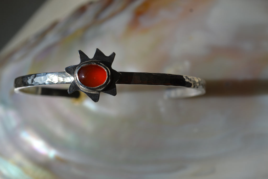 Estrella Carnerlian Cuff