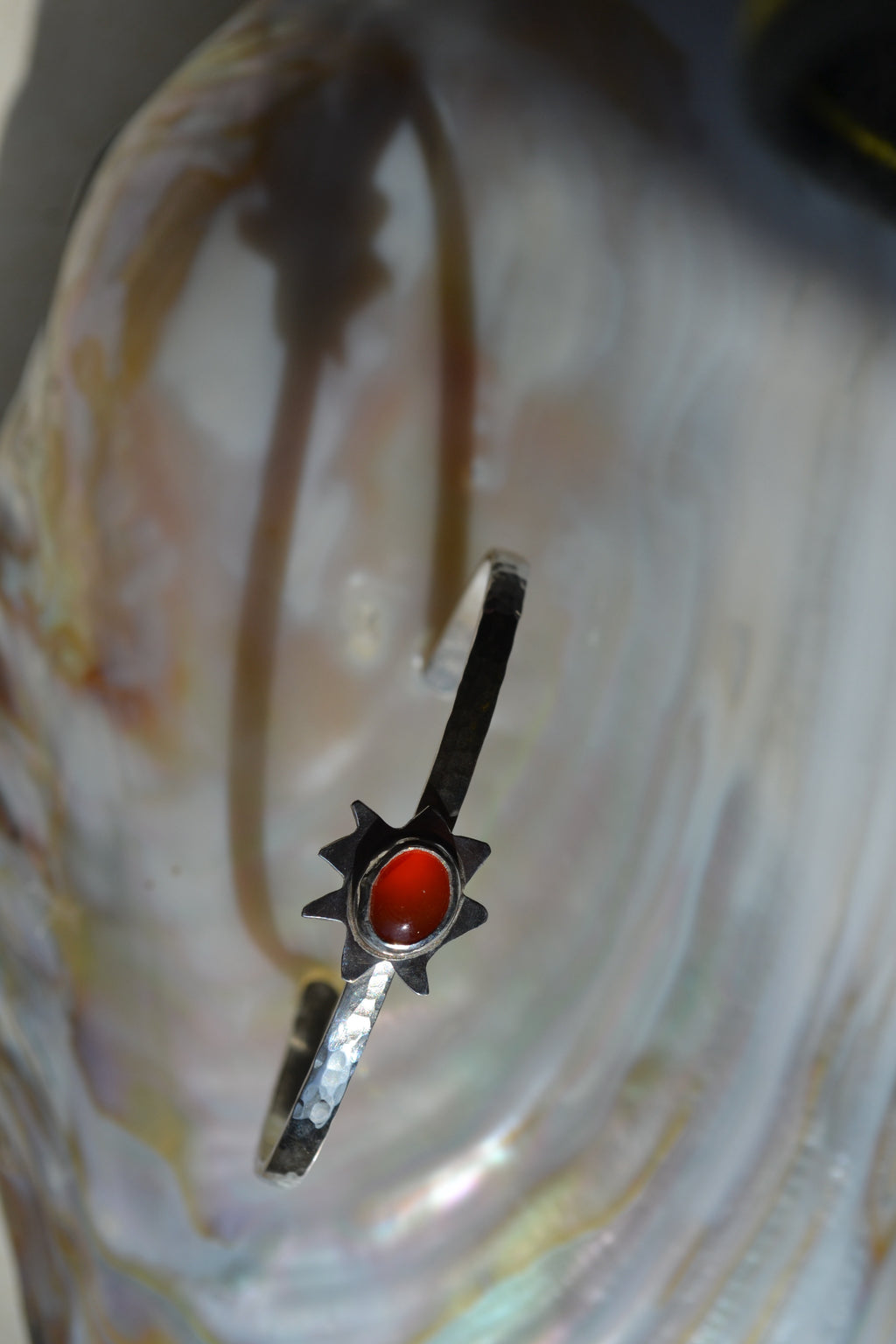 Estrella Carnerlian Cuff