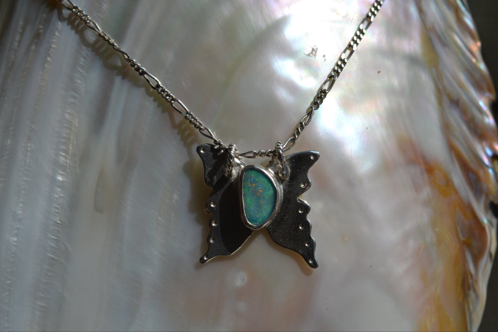 Butterfly Opal Necklace 2
