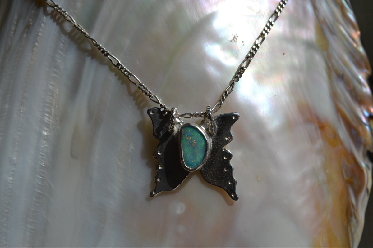 Butterfly Opal Necklace 2