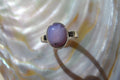 Lavender Agate Solitaire
