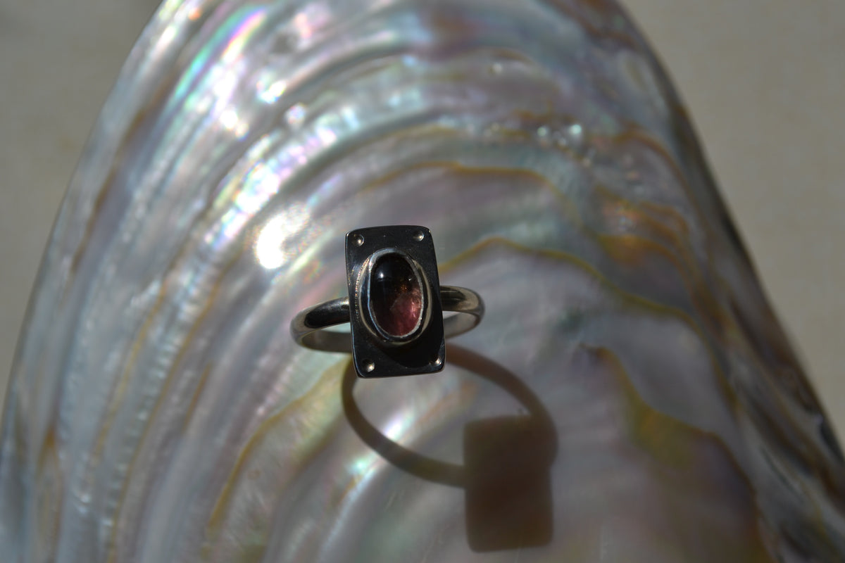 Domino Tourmaline Ring