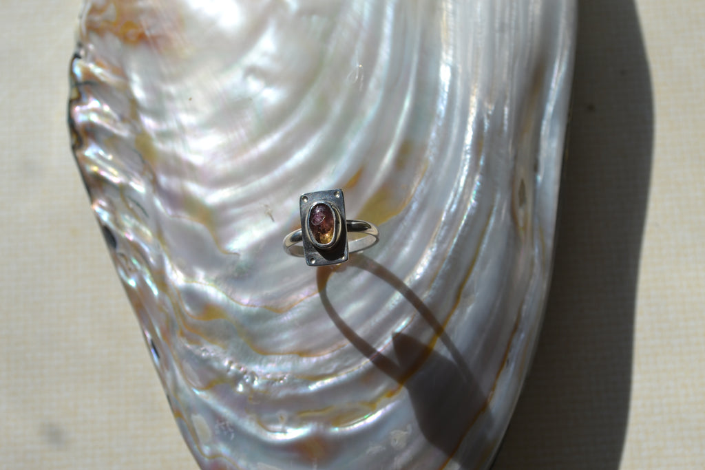 Domino Tourmaline Ring