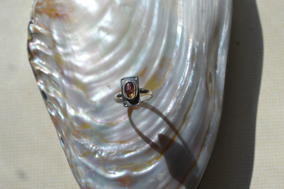 Domino Tourmaline Ring