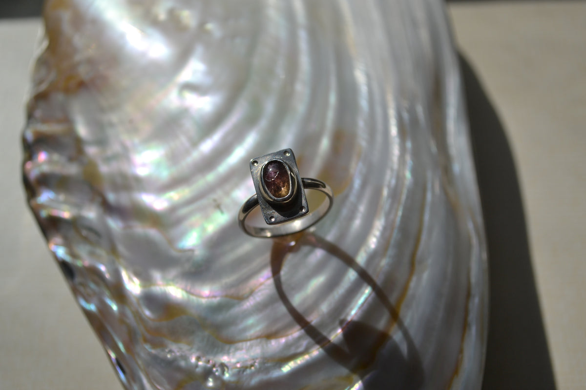 Domino Tourmaline Ring