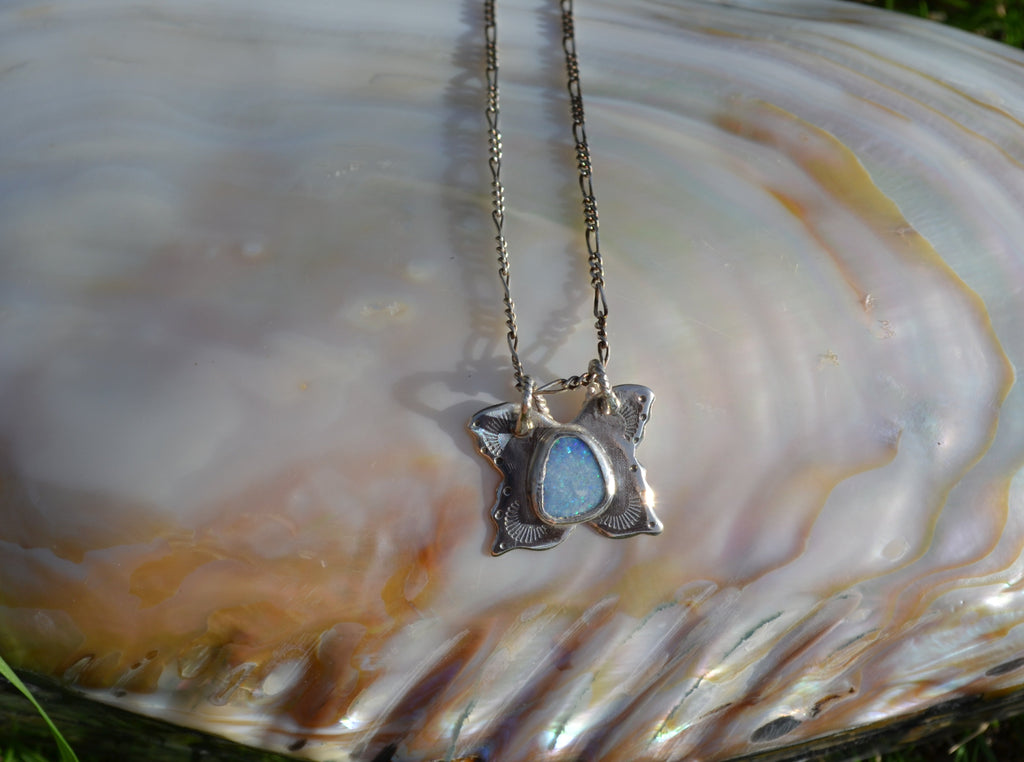 Butterfly Opal Necklace 3