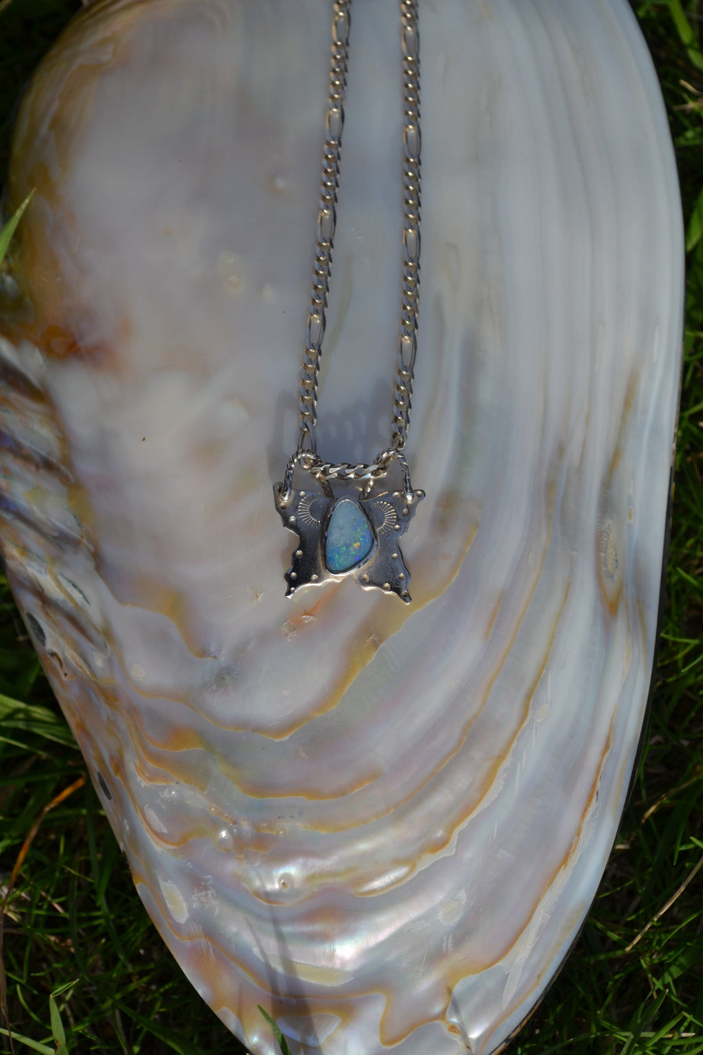 Butterfly Opal Necklace 1