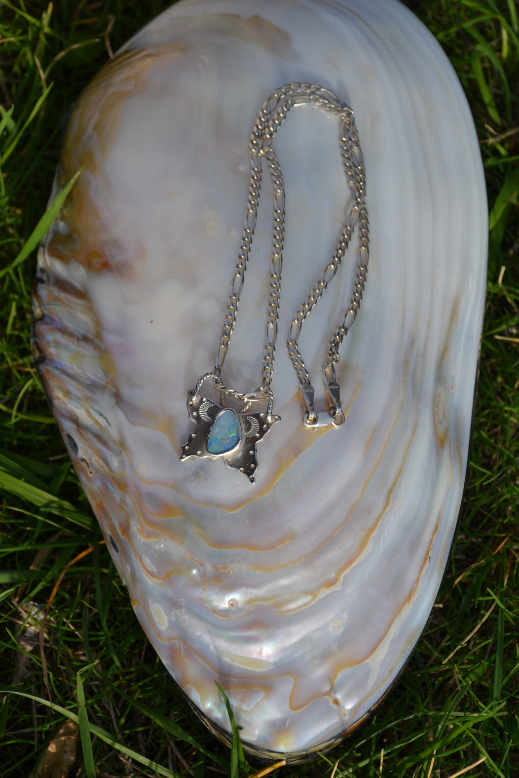 Butterfly Opal Necklace 1