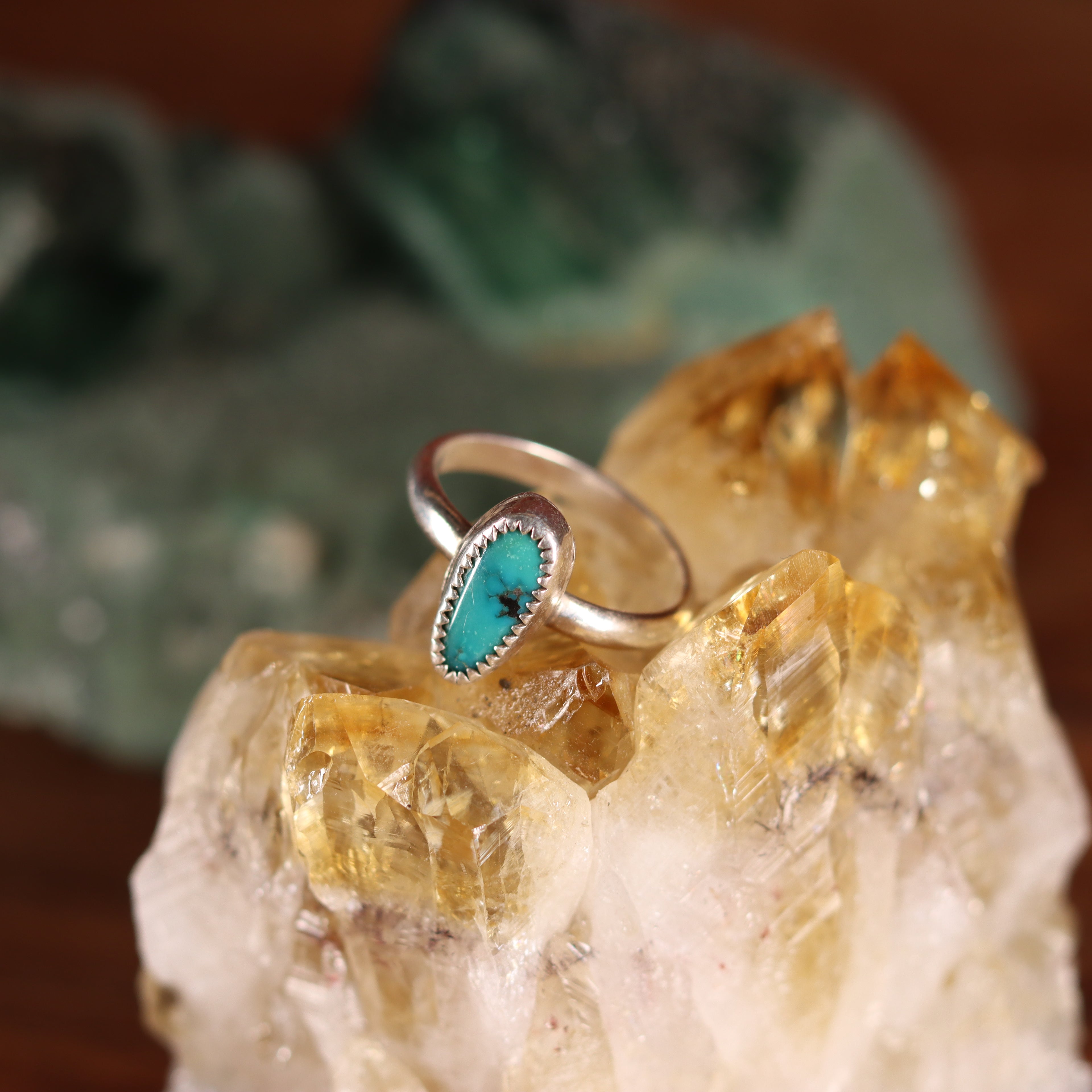 Dainty Turquoise Ring