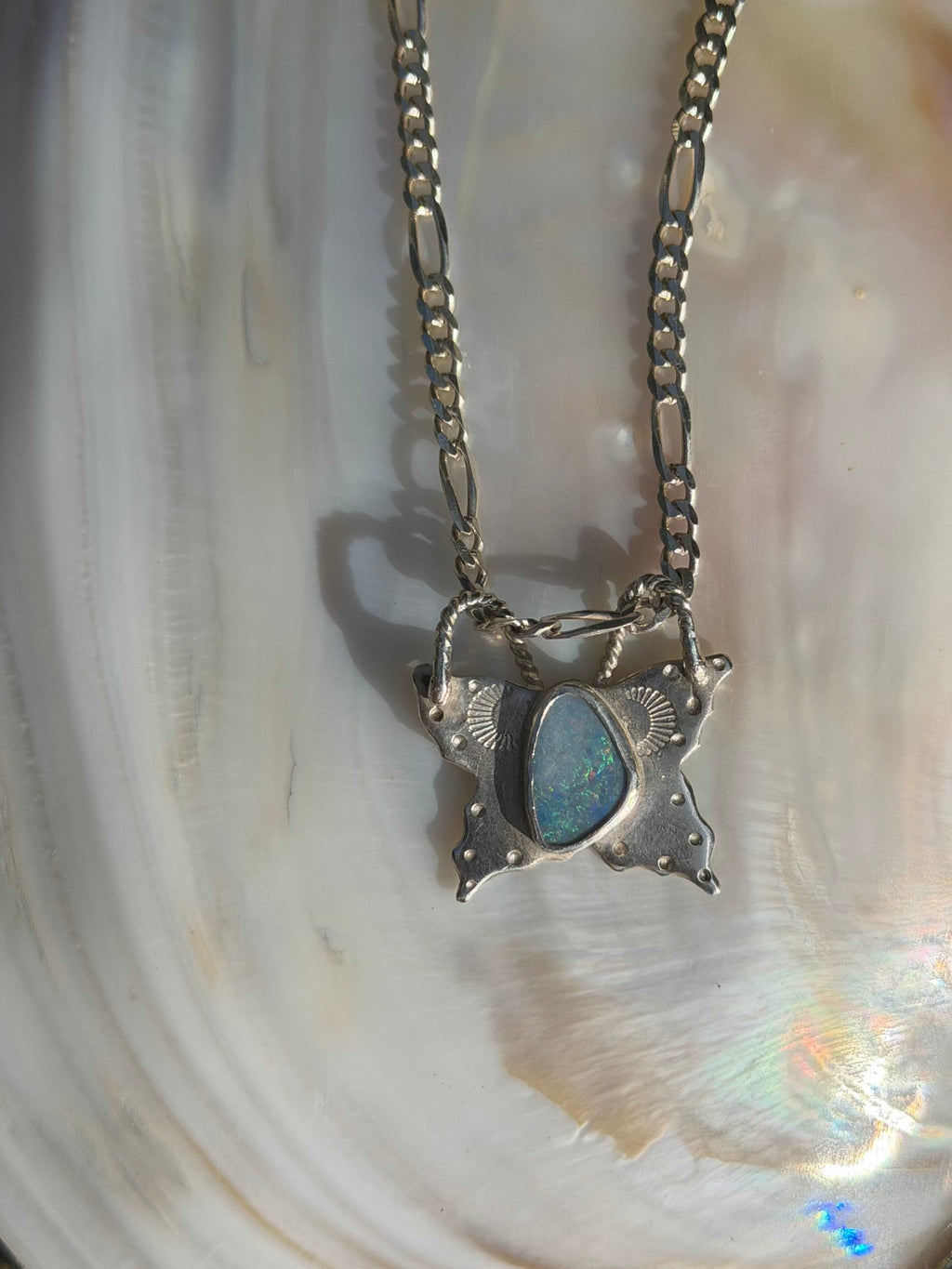 Butterfly Opal Necklace 1